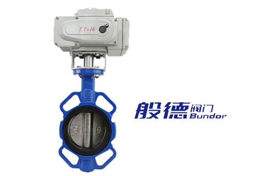 電動(dòng)對夾式蝶閥
