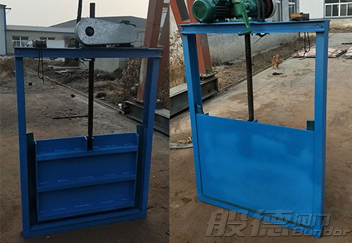 南京某公司采購(gòu)般德電動(dòng)方形閘門(mén)