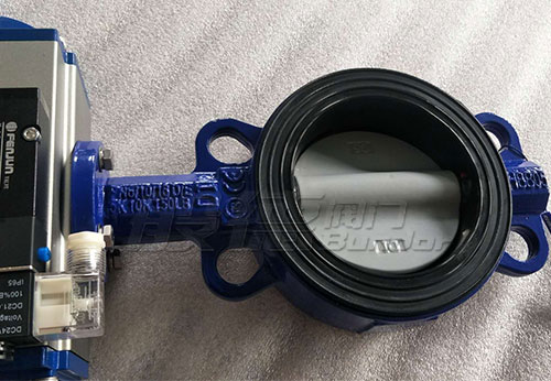 浙江某公司采購般德對夾蝶閥、截止閥產品