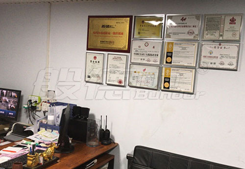 南陽某公司認可般德閥門產品，成為代理商